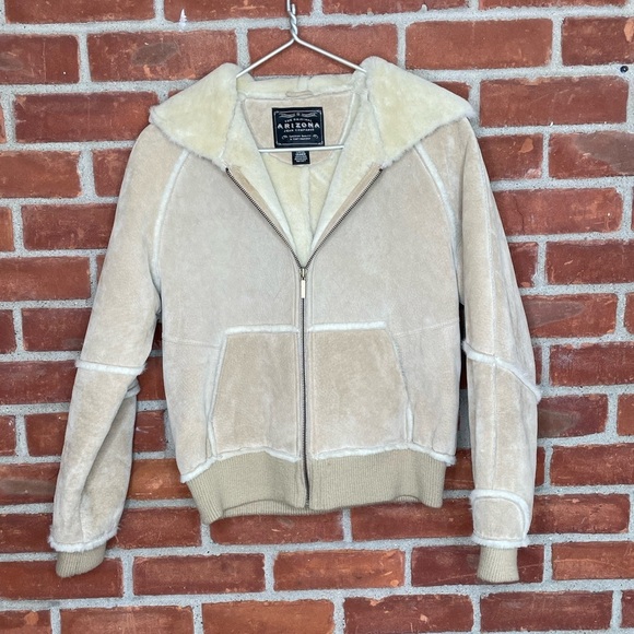 Vintage genuine leather zip up jacket - Picture 2 of 9